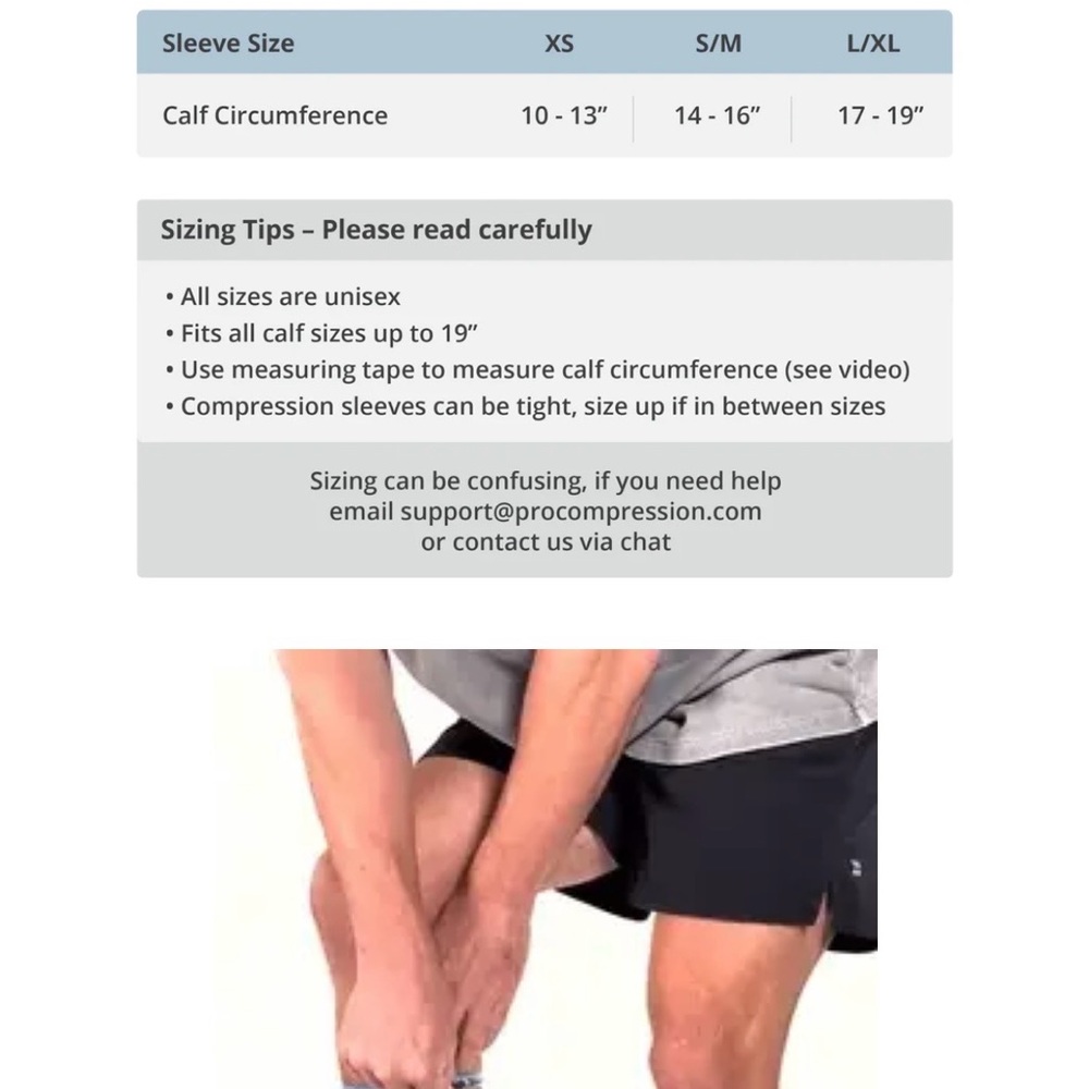 Pro Compression Marathon Knee High Compression Socks - SM/MD - Picture 4 of 4